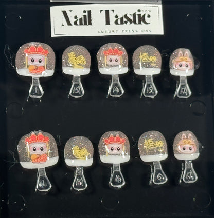 Labubu Lucky Lunar Lanterns