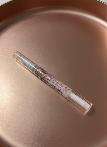 Organic Rose Gold Rejuvenating Cuticle Oil - Nail Growth Oil