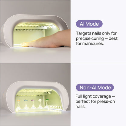 ONail AI Powered Nail Lamp and Accessories